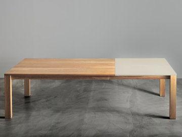 VARIUS - Extending rectangular solid wood table by Vitamin Design - view 3